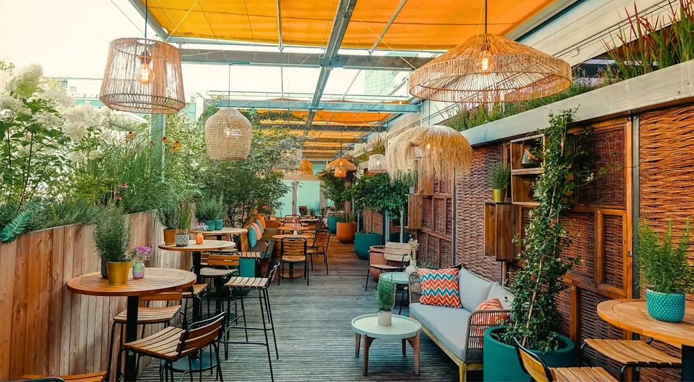 SOHO Rooftop-Terrasse